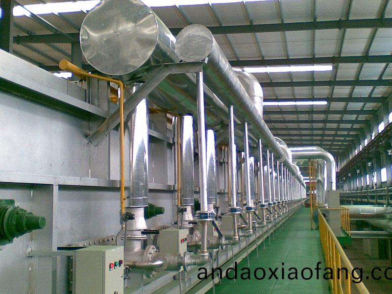 成都(dou)東(dong)南網架(jia)鍍鋅生(sheng)産線
